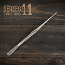 American Bonsai Stainless Steel STRAIGHT Tweezers: Series 11