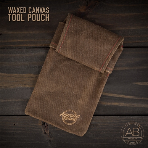 American Bonsai Waxed Canvas Tool Pouch