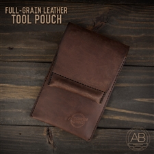 American Bonsai Full-Grain Leather Tool Pouch