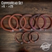 American Bonsai CopperHead Set - 8 Rolls of Annealed Copper Bonsai Training Wire (#6 - #20)
