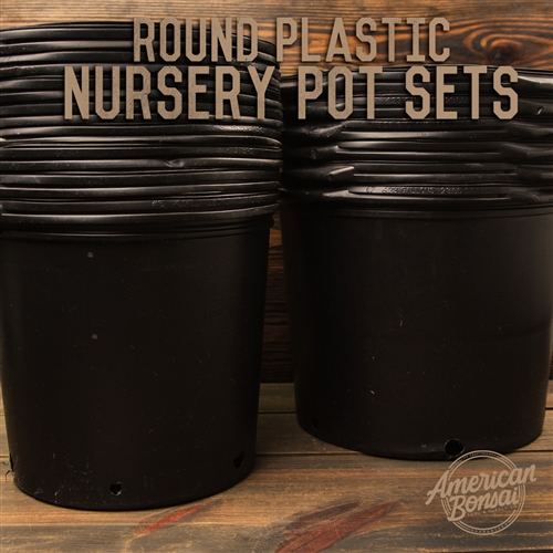 American Bonsai Plastic Nursery Pot Sets