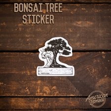 American Bonsai Tree Sticker (Die-Cut)