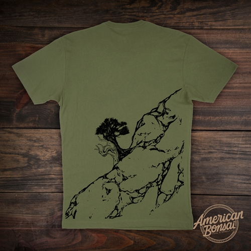 American Bonsai Rock Face T-Shirt