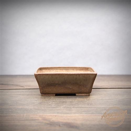 International Bonsai Pot: 4.5" x 3.5" x 1.5"