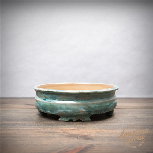 Hand Thrown Bonsai Pot: 7.5" x 2"