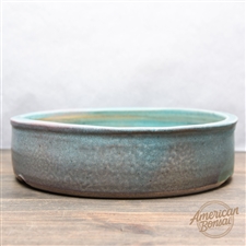 Hand Thrown Bonsai Pot: 10" x 2.5"