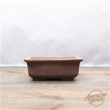 Hand Made Bonsai Pot: 5.25" x 3.75" x 2"