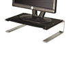 Redmond Monitor Stand, 14 5/8 x 11 x 4 1/4, Black/Gray/Silver