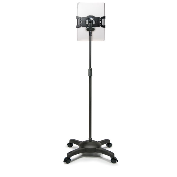 Universal Tablet Rolling Floor Stand for Tablets up to 13 inch