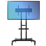 Monitor Cart for 32 to 65 inch displays up to 99 lb