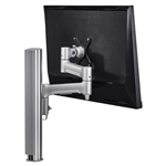 Height Adjustable Monitor Mount with 18 inch monitor arm for Screens up to 26.5 lbs.