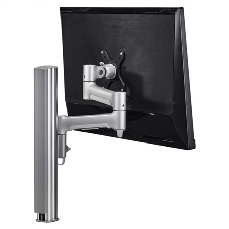 Height Adjustable Monitor Mount with 18 inch monitor arm for Screens up to 26.5 lbs.