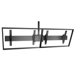 FUSION Large TV Ceiling Mount - 2 Monitor Video Wall Mount