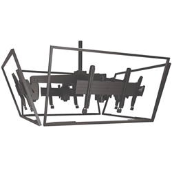 FUSION Quad Ceiling Mount for Displays up to 85 lbs.