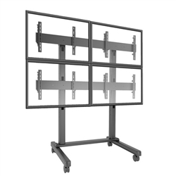 FUSION multiple monitor cart