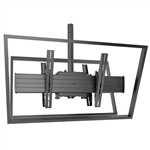 Large Screen Dual Ceiling Mount Back-to-Back