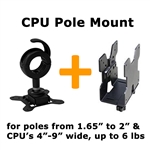 CPU VESA Mount for 1.65 to 2 inch Poles