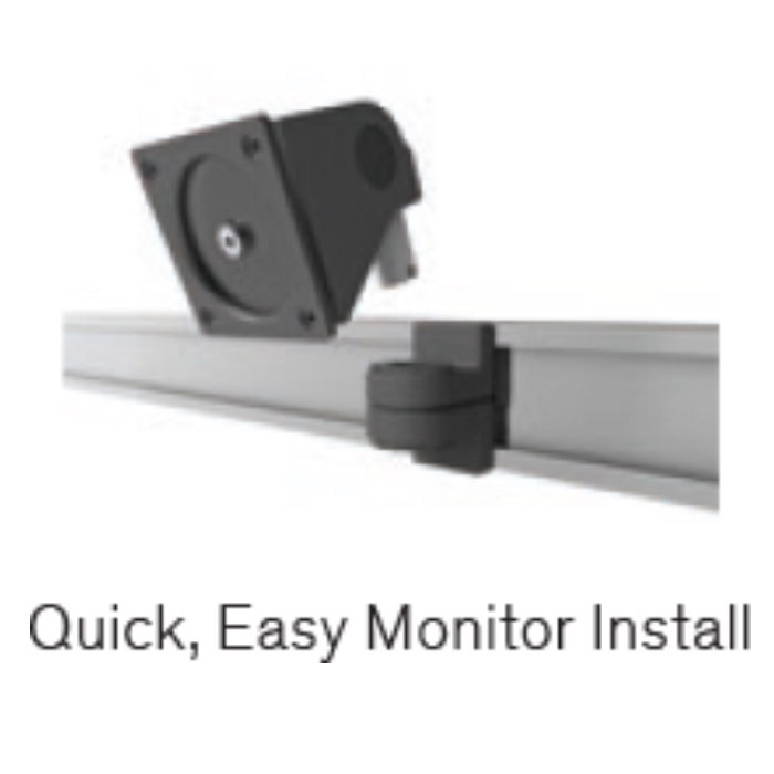 Dual Monitor Mount - Monitor Mount for 2 Monitors (up to 30 lb