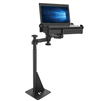 Bolt Down Laptop Mount with Laptop Tray for devices 10" to 16" wide