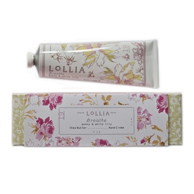 Lollia Breathe Shea Butter Hand CrÂeme 4oz