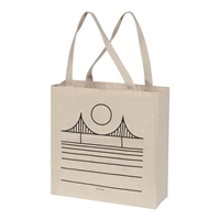 Culk Minimal Bridge Tote Bag