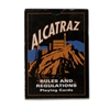 San Francisco Alcatraz rules and regulations playing cards