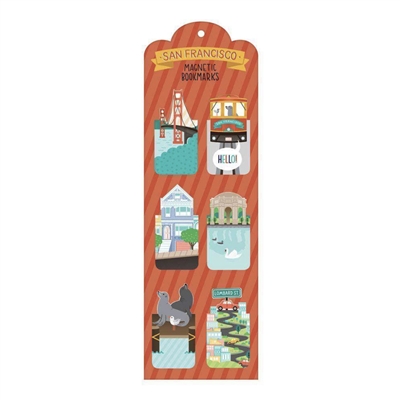 San Francisco Magnetic Bookmarks