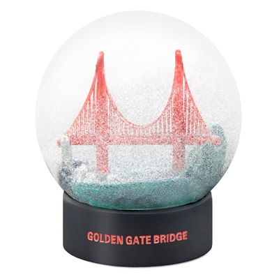 San Francisco Golden Gate Bridge Fog Globe