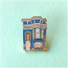 San Francisco Blue Victorian House Enamel Pin by Brenna Daugherty