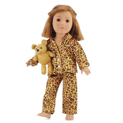 Bear Hugs, Pajama Outfit for 18-inch Dolls