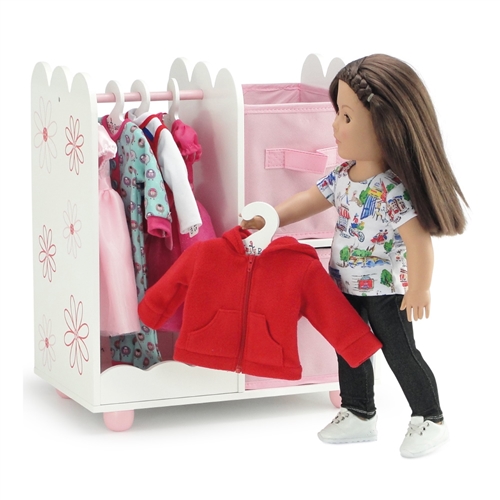18-inch Doll Furniture - Wooden Doll Clothes Hangers - fits American Girl ®  Dolls