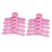 14-inch Doll Furniture - 10 Pink Wooden Doll Clothes Hangers - fits American Girl ® Wellie Wishers Dolls