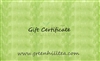 Gift Certificate Tea