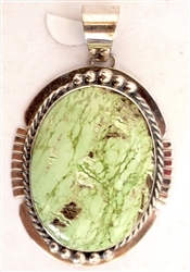 Gaspeite Pendant 011