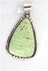 Gaspeite Pendant 014