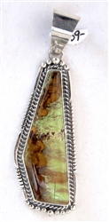 Gaspeite Pendant 041