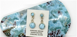 Larimar Earrings 022