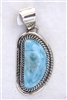 Larimar Pendant 155