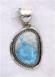 Larimar Pendant 162