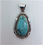 Turquoise Navajo Pendant