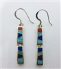 Multistone Inlay Earrings