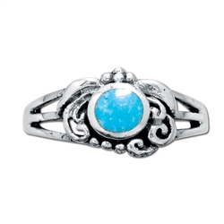 Silver Turquoise Ring