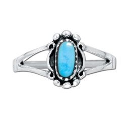 Sterling Silver Turquoise Ring