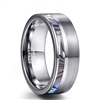 Tungsten Carbide Shell Inlay Ring