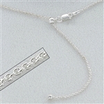 Adjustable Cable-040 Chain 22"