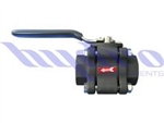 3/4" Hastelloy C Ball Valve & Stem