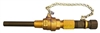 1" Standard Brass Body Retractable Corp Stop with PVC Wetted Diffuser, GTI-CS-111-PVC