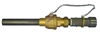 2" Standard Brass Body Retractable Corp Stop with PVC Wetted Diffuser