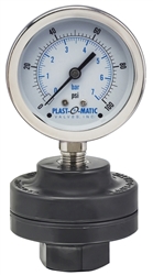 VACUUM Gauge with Diaphragm Protector, GTI-VAC-PVC