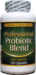 Professional Probiotic Blend  - 120 Veggie Capsules  - 1 Billion CFU